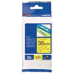Brother laminated tape for labelling machines tze-661 36 mm