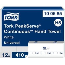 Handdoeken tork peakserve wit 1-laags