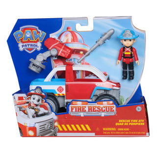 Paw patrol fire rescue vehicle ryder | 2 stuks
