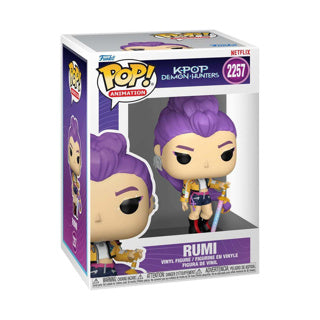 Funko pop animation: kpop demon hunters - rumi