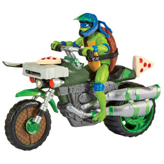 Hoppe ninja turtles movie voertuig met figuren assorti