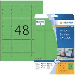 Etiketten herma