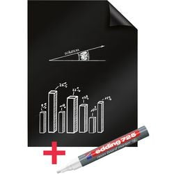 Magic-chart blackboard legamaster 60x80cm zwart 25 vel