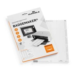 Losse insteekkaarten durable 1455.020 90x54mm