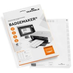 Durable insteekkaart badges 60x90mm