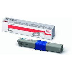 Tonercartridge oki 44469724 cyaan
