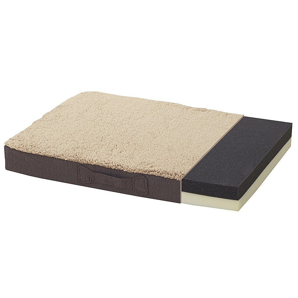 Sun garden buddy orthopedisch hondenkussen 120x72x10cm beige gemeleerd