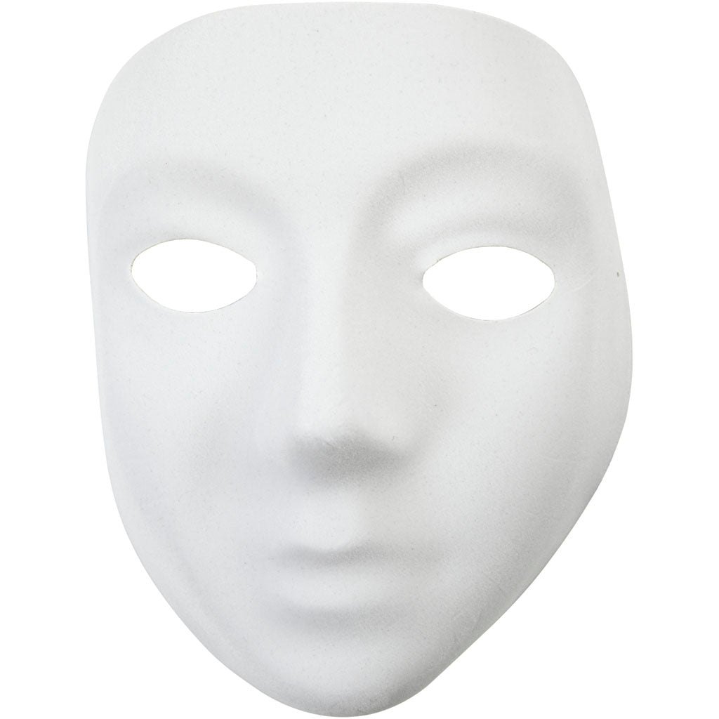Http: www.cchobby.nl masker-h-17-5-cm-b-14-cm-wit-12-stuk-1-doos