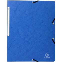 Sorteermap exacompta a4 blauw