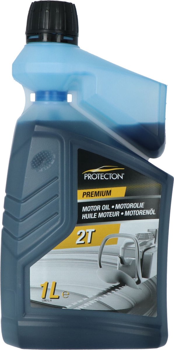 Protecton 2t motorolie - semi-synthetisch - voor luchtgekoelde 2-takt motoren - api tc jaso fd - 1 liter