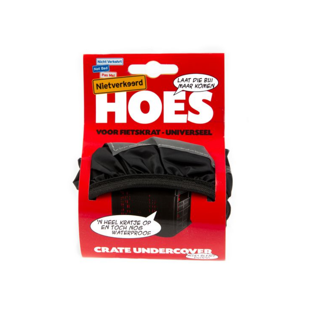 krathoes Undercover 40 x 30 cm polyester matzwart