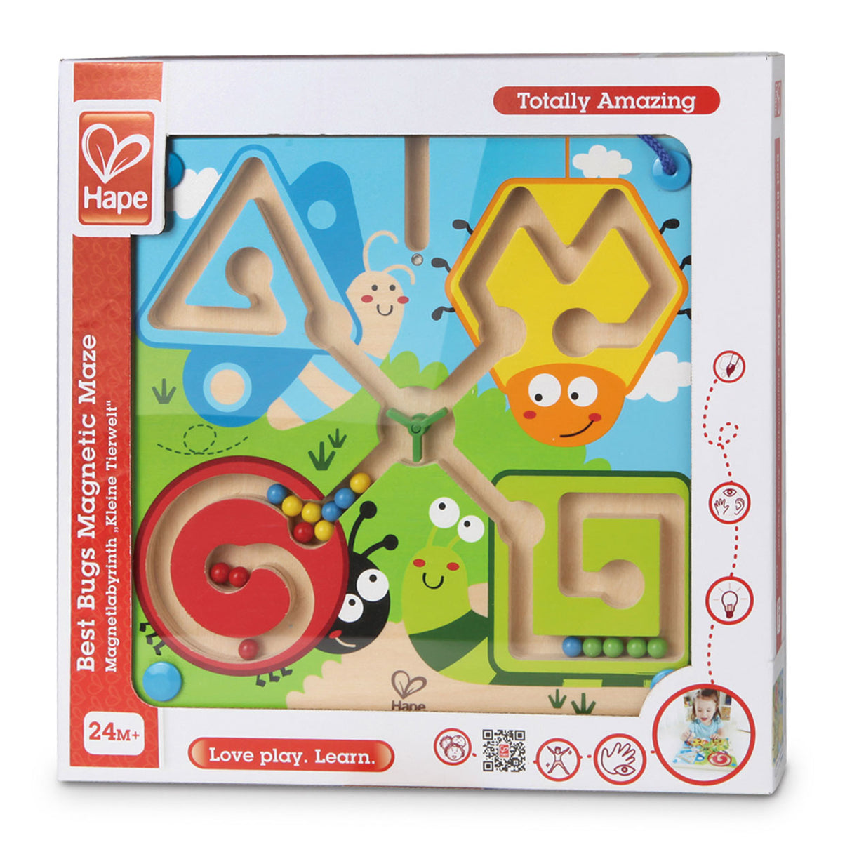 Hape magnetisch insecten doolhof