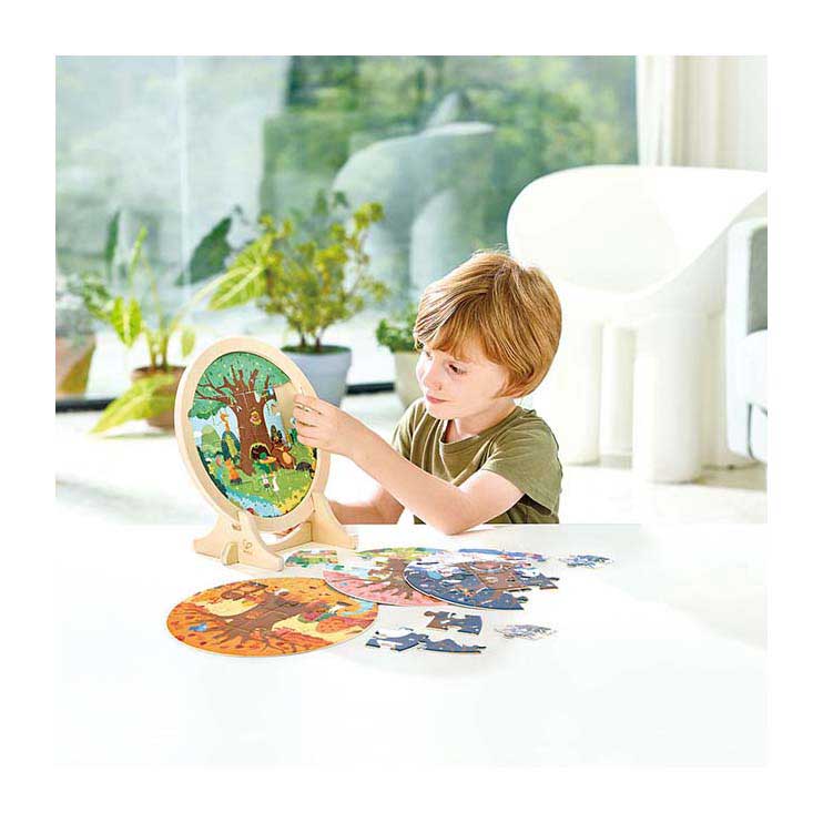 Hape 4 seizoenen lagenpuzzel