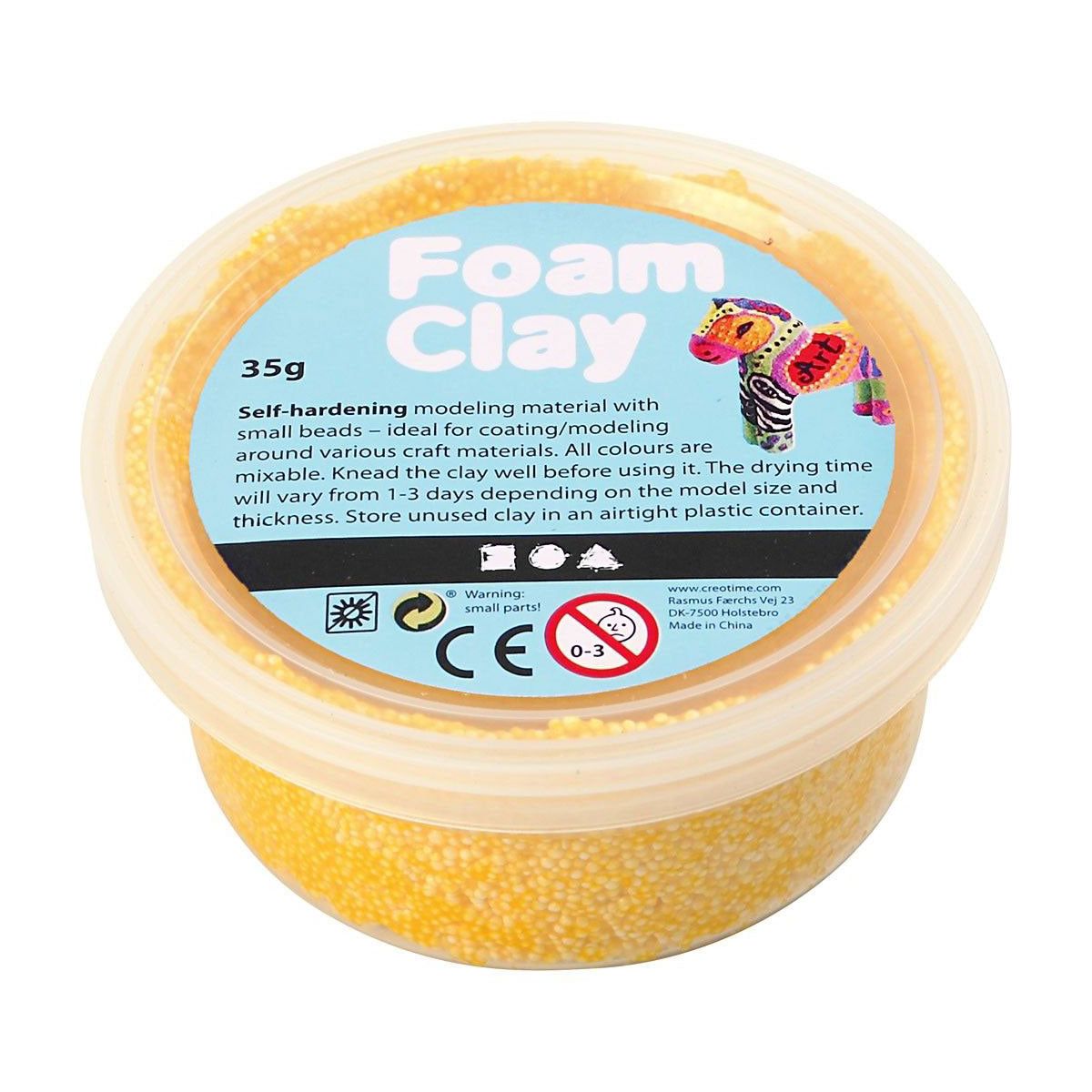 Foam clay http: www.cchobby.nl foam-clayr-geel-35-gr-1-doosje
