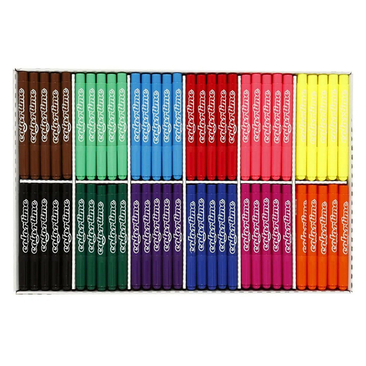 Colortime http: www.cchobby.nl -stiften-lijndikte-5-mm-standaardkleuren-12x24-stuk-288-stuk-1-doos