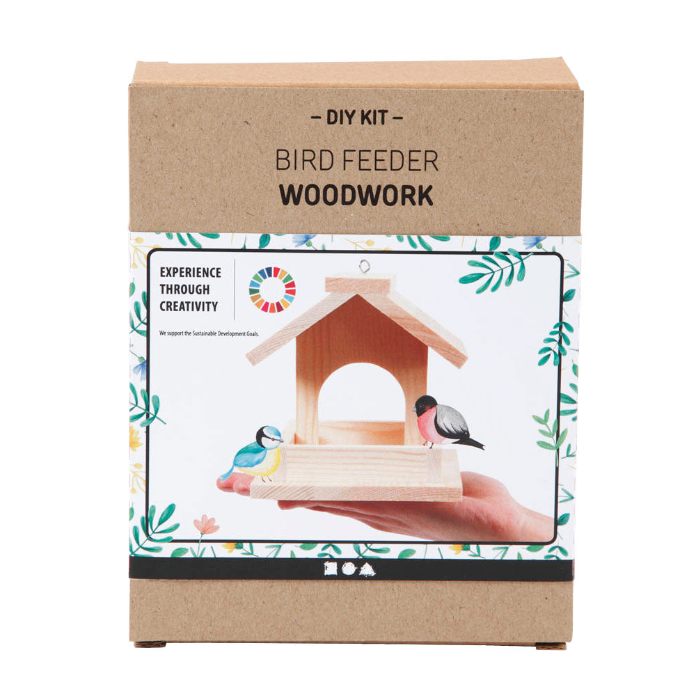 Creativ company houten vogelvoederhuis
