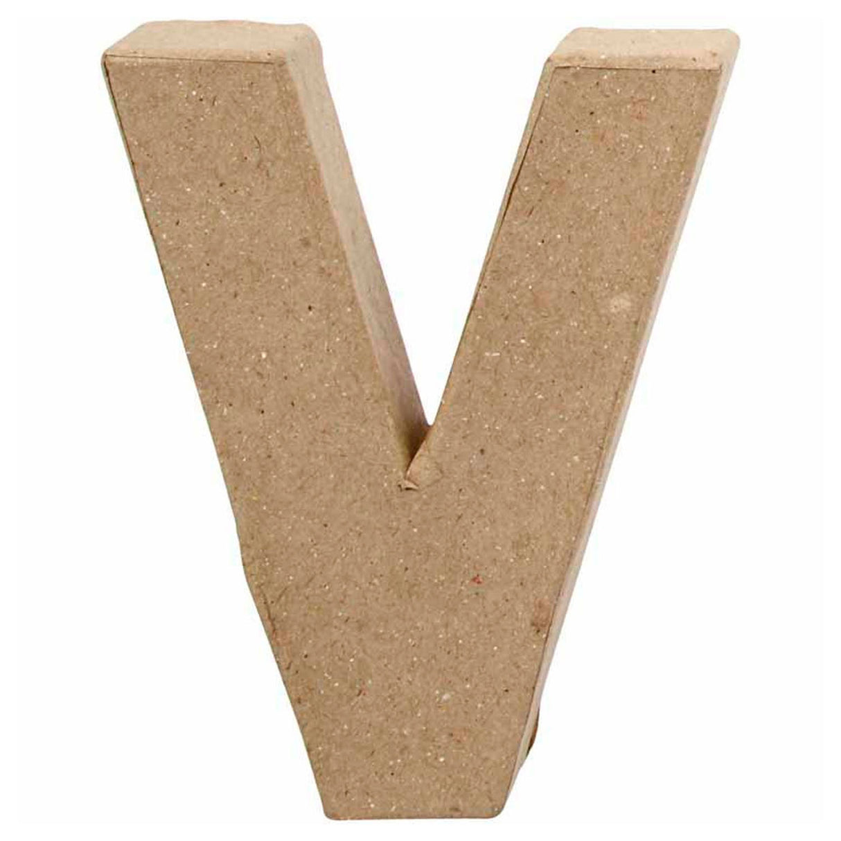 Creativ company letter papier-maché - v, 10cm