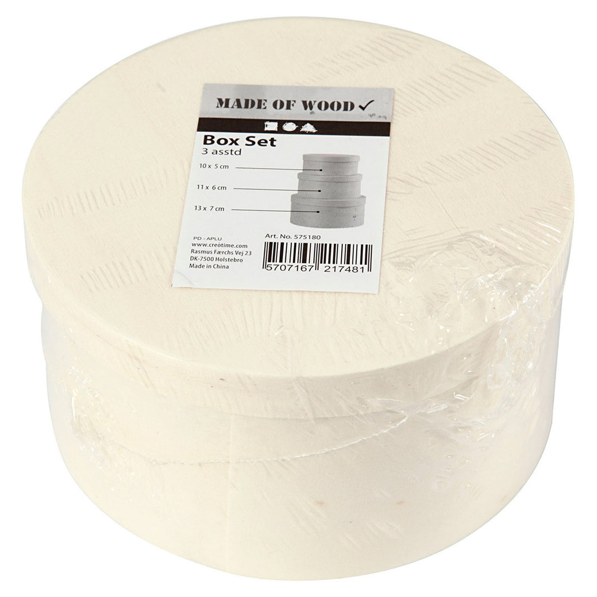 Creativ company http: www.cchobby.nl ronde-fineer-doos-h-5-4-6-5-7-3-cm-d-10-11-13-cm-3-stuk-1-set