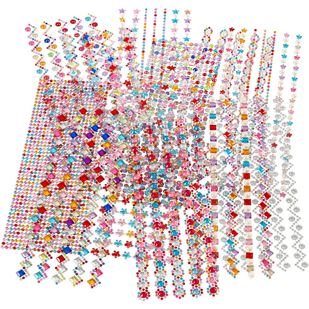 Creativ company strasstenen designs 2-10mm, 12 vellen