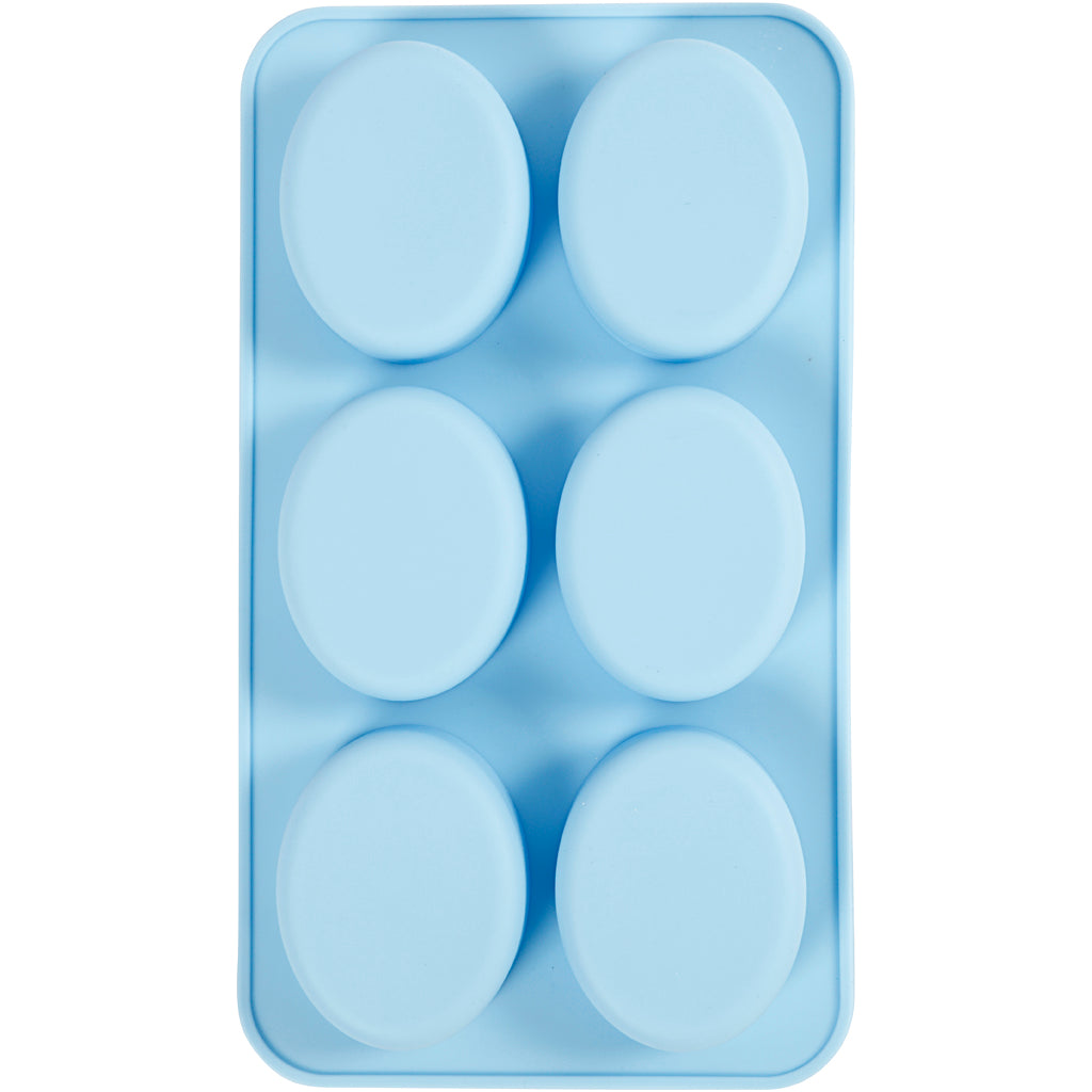 Creativ company silicone vormen lichtblauw, 100ml