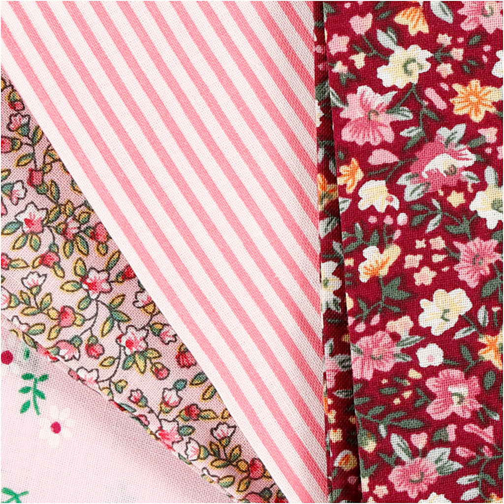 Creativ company https: www.cchobby.nl patchwork-stof-afm-45x55-cm-100-gr-roze-4-stuk-1-bol