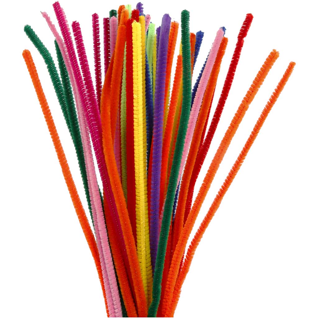 Creativ company chenille draad kleur 30cm, 50st.