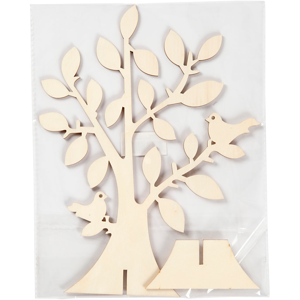 Creativ company houten boom met voet
