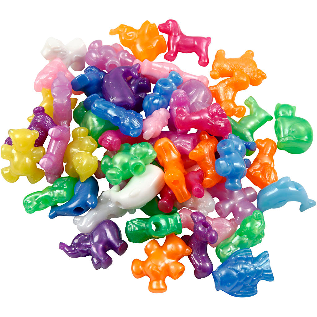 Creativ company figuur kralen dieren, 125ml