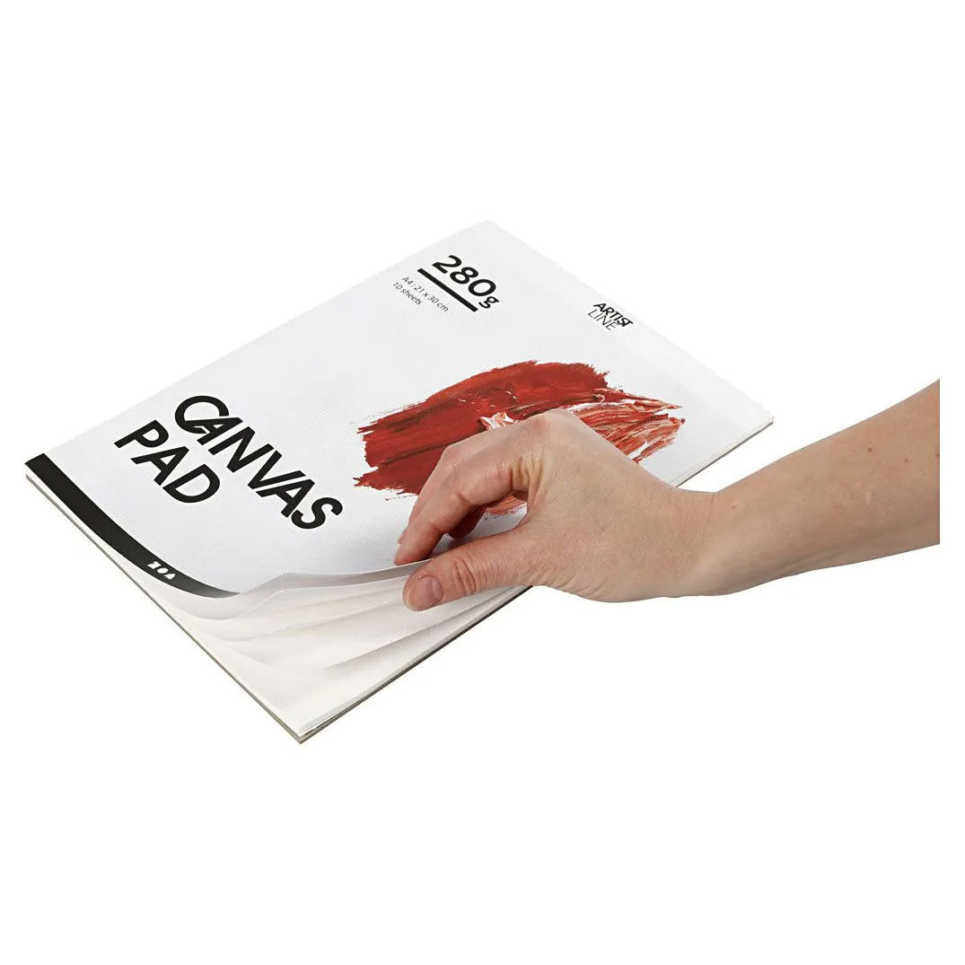 Creativ company canvas block - a4 (10 x 280 g) (25753)
