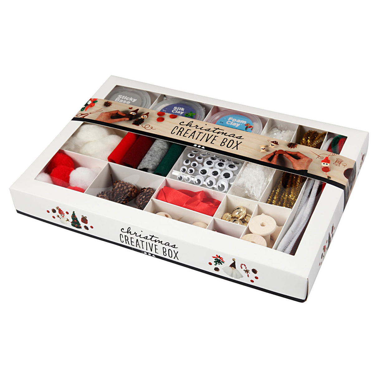Creativ company creative box traditionele kerst