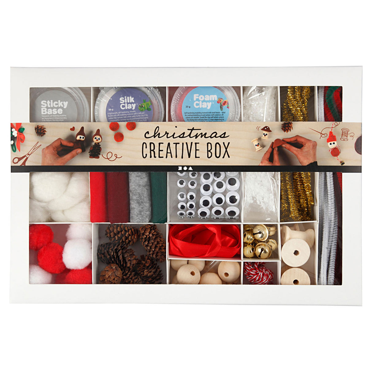 Creativ company creative box traditionele kerst