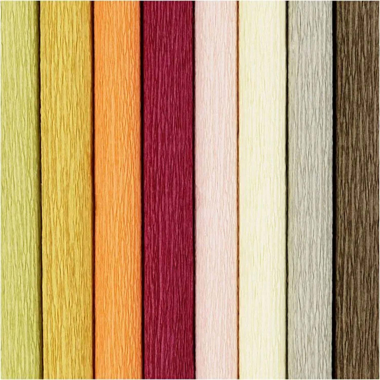 Creativ company crêpepapier pastelkleuren, 8 vellen