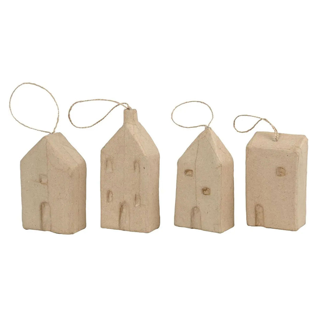 Creativ company http: www.cchobby.nl huis-h-9-5-12-cm-l-5-5-6-5-cm-b-3-cm-4-stuk-1-doos
