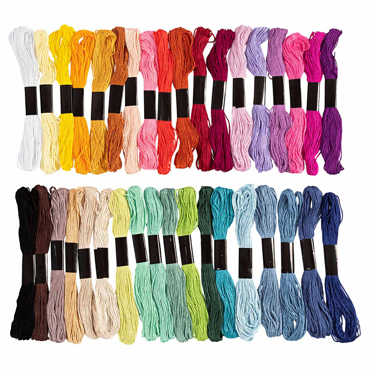 Creativ company cc borduurgaren 1 mm set 42 kleuren