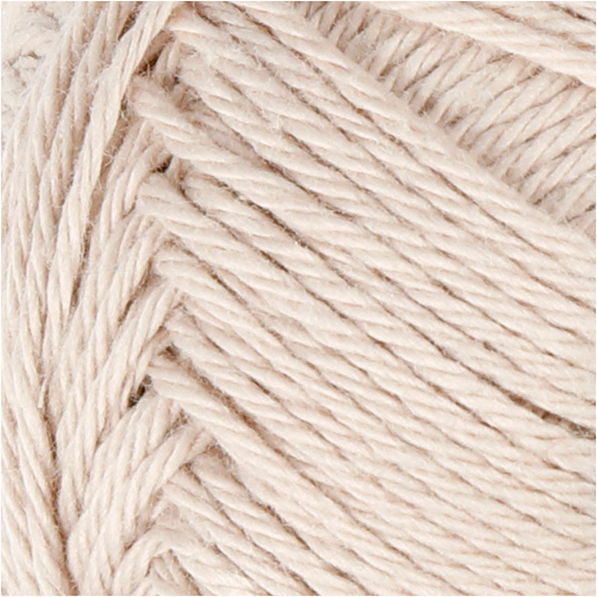 Creativ company katoengaren, zandkleur, 50gr, 170m