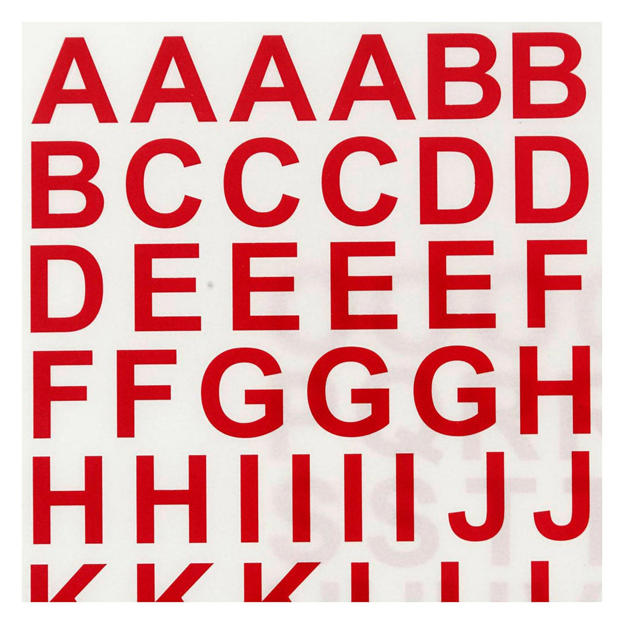 Creativ company stickers letters cijfers