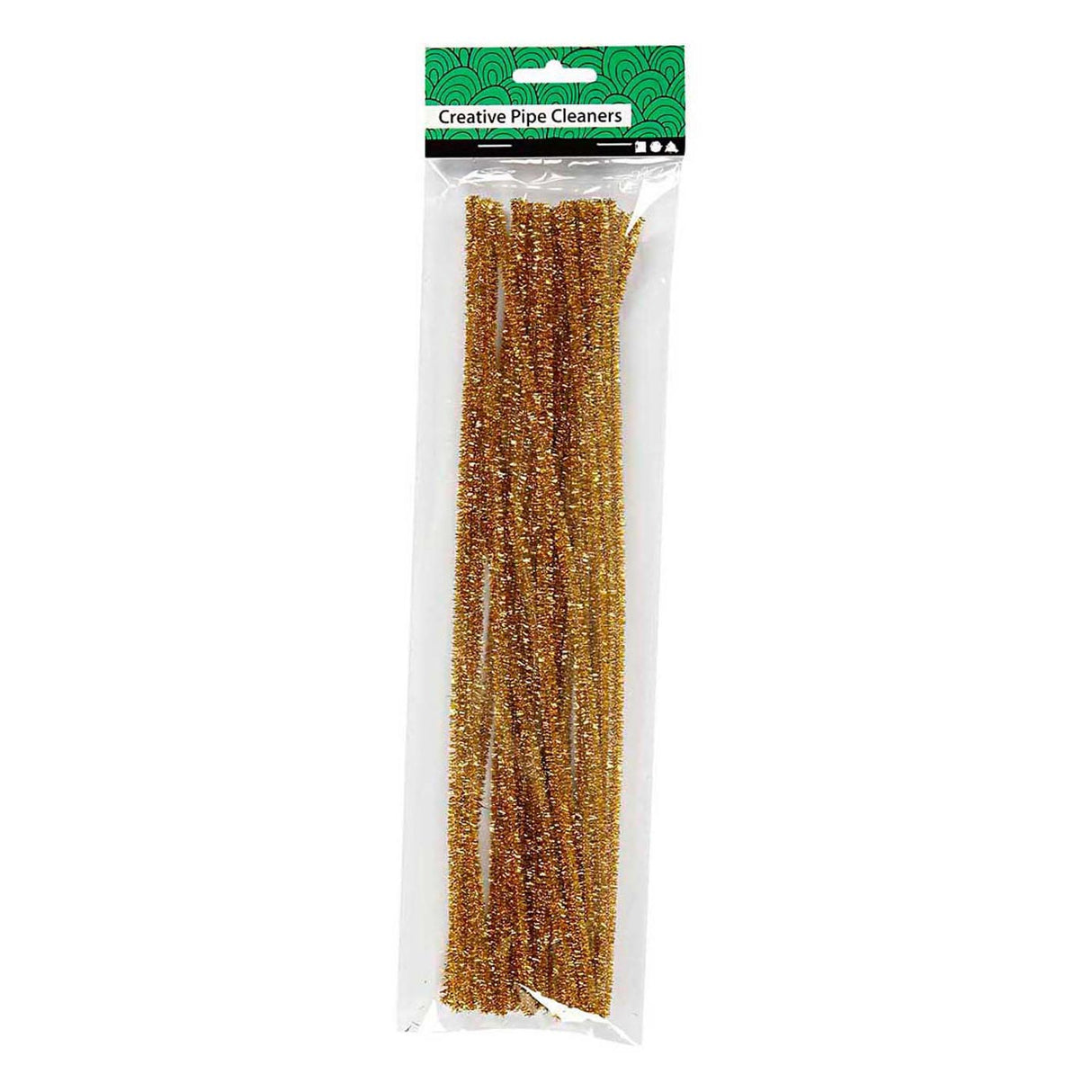 Creativ company chenille goud 30cm, 24st.