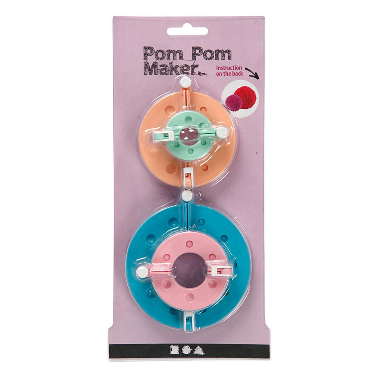 Creativ company http: www.cchobby.nl pom-pom-maker-d-3-5-5-5-7-9-cm-4-stuk-1-set