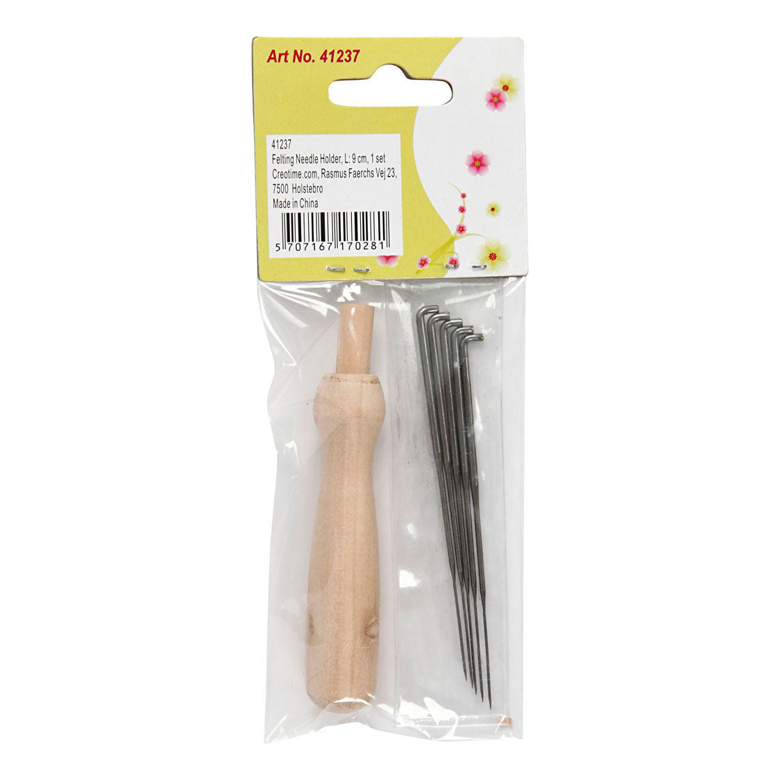 Creativ company http: www.cchobby.nl viltnaald-houder-l-9-cm-1-set