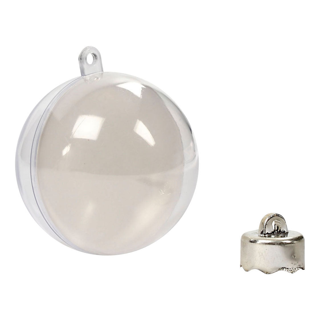 Creativ company http: www.cchobby.nl deco-ballen-d-6-cm-transparant-8-stuk-1-doos