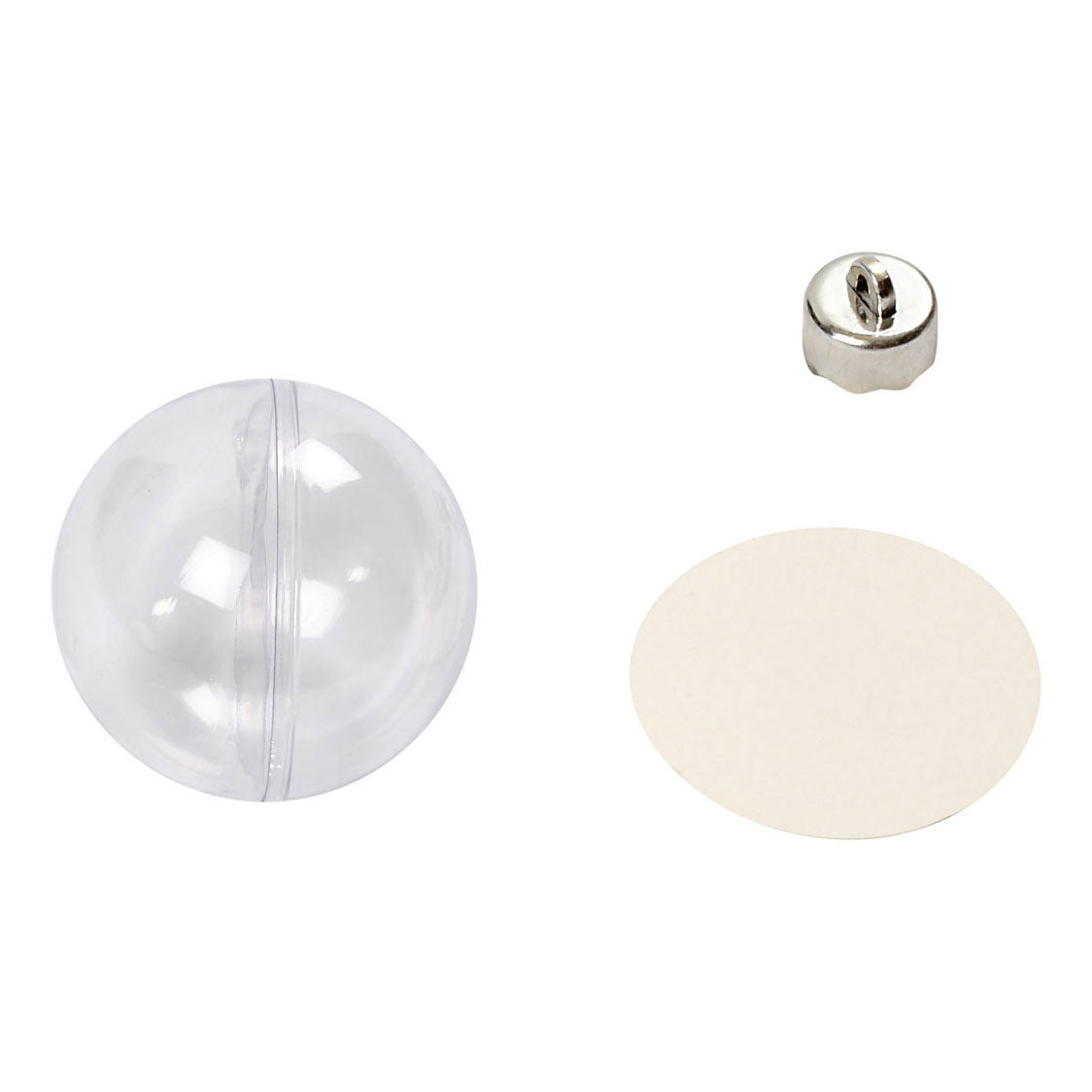 Creativ company http: www.cchobby.nl deco-ballen-d-6-cm-transparant-8-stuk-1-doos