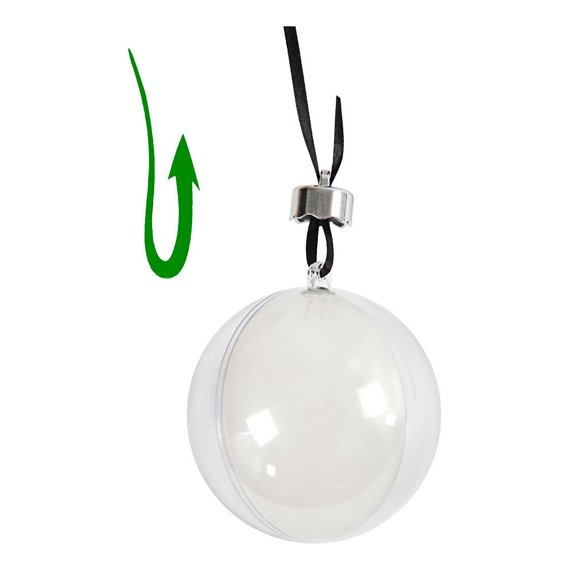 Creativ company http: www.cchobby.nl deco-ballen-d-6-cm-transparant-8-stuk-1-doos