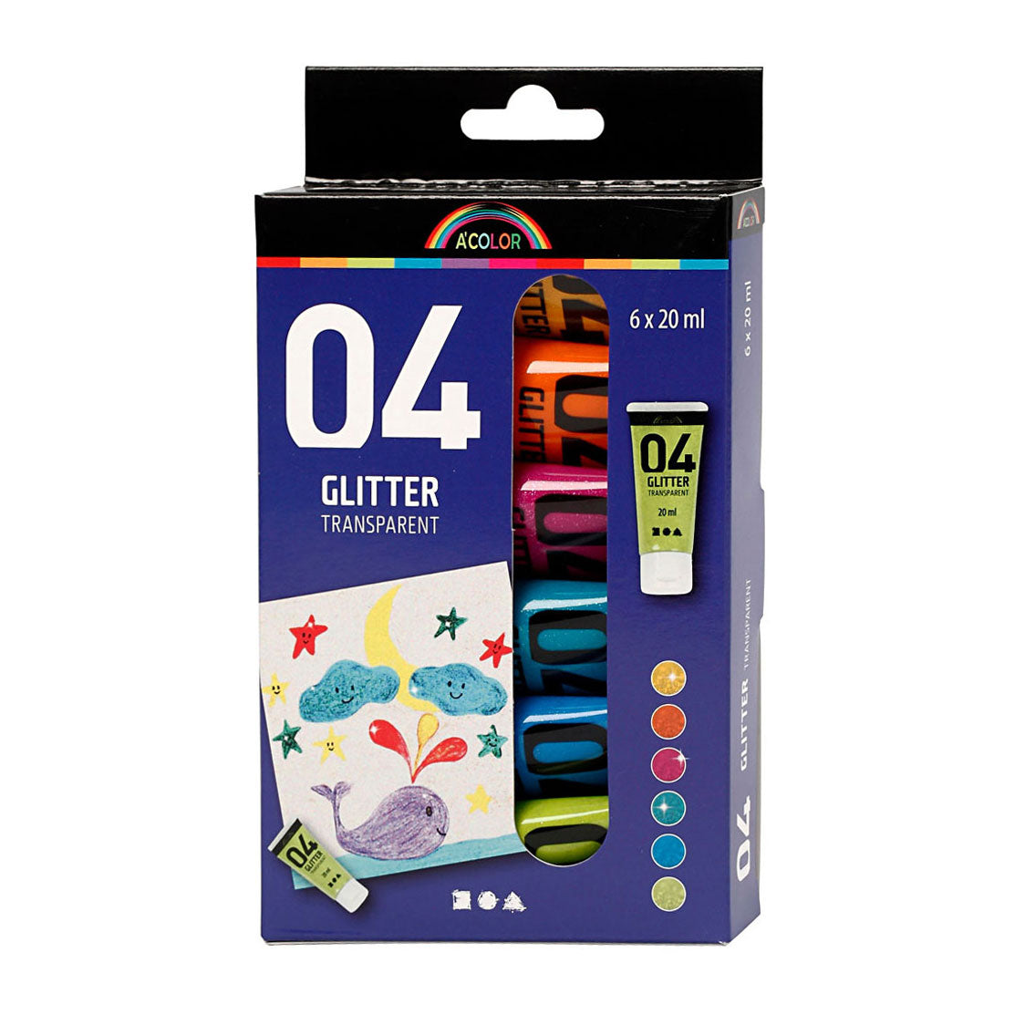 A-color https: www.cchobby.nl acrylverf-met-glitters-diverse-kleuren-6x20-ml-1-doos