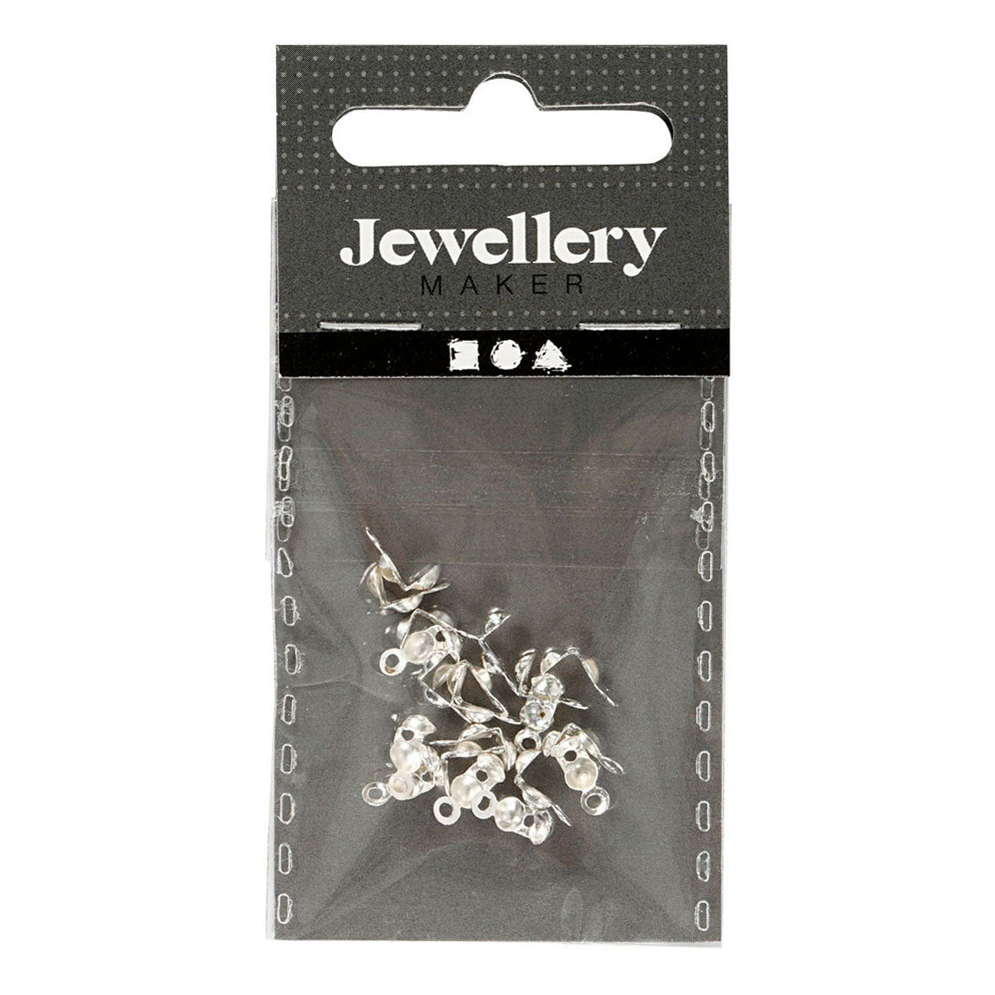 Creativ company https: www.cchobby.nl kalot-l-8-mm-d-3-mm-verzilverd-20-stuk-1-doos