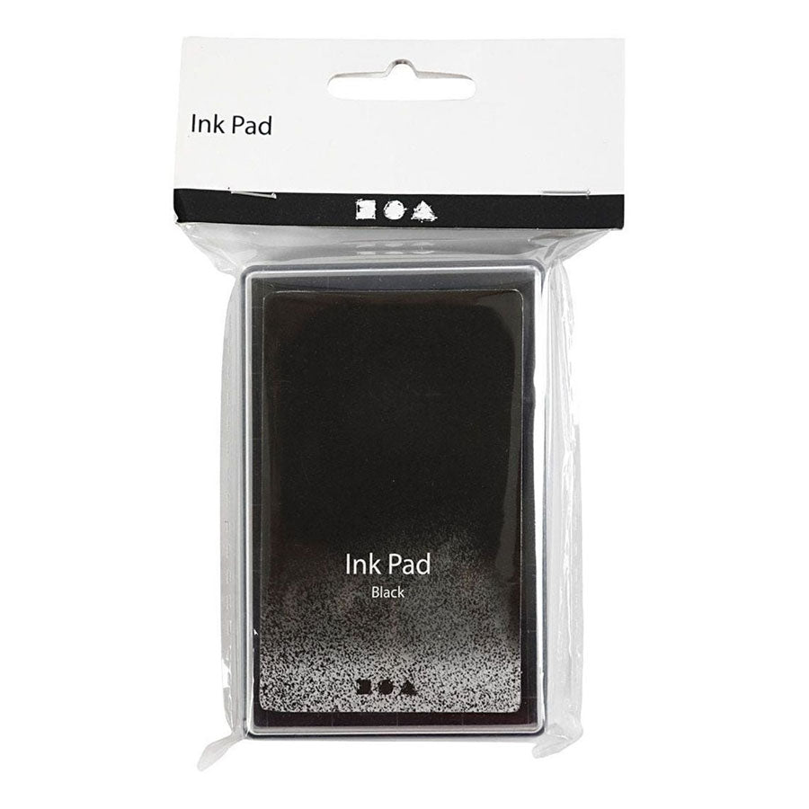Creativ company stempelinkt, zwart, h: 2 cm, afm 9x6 cm, 1 stuk