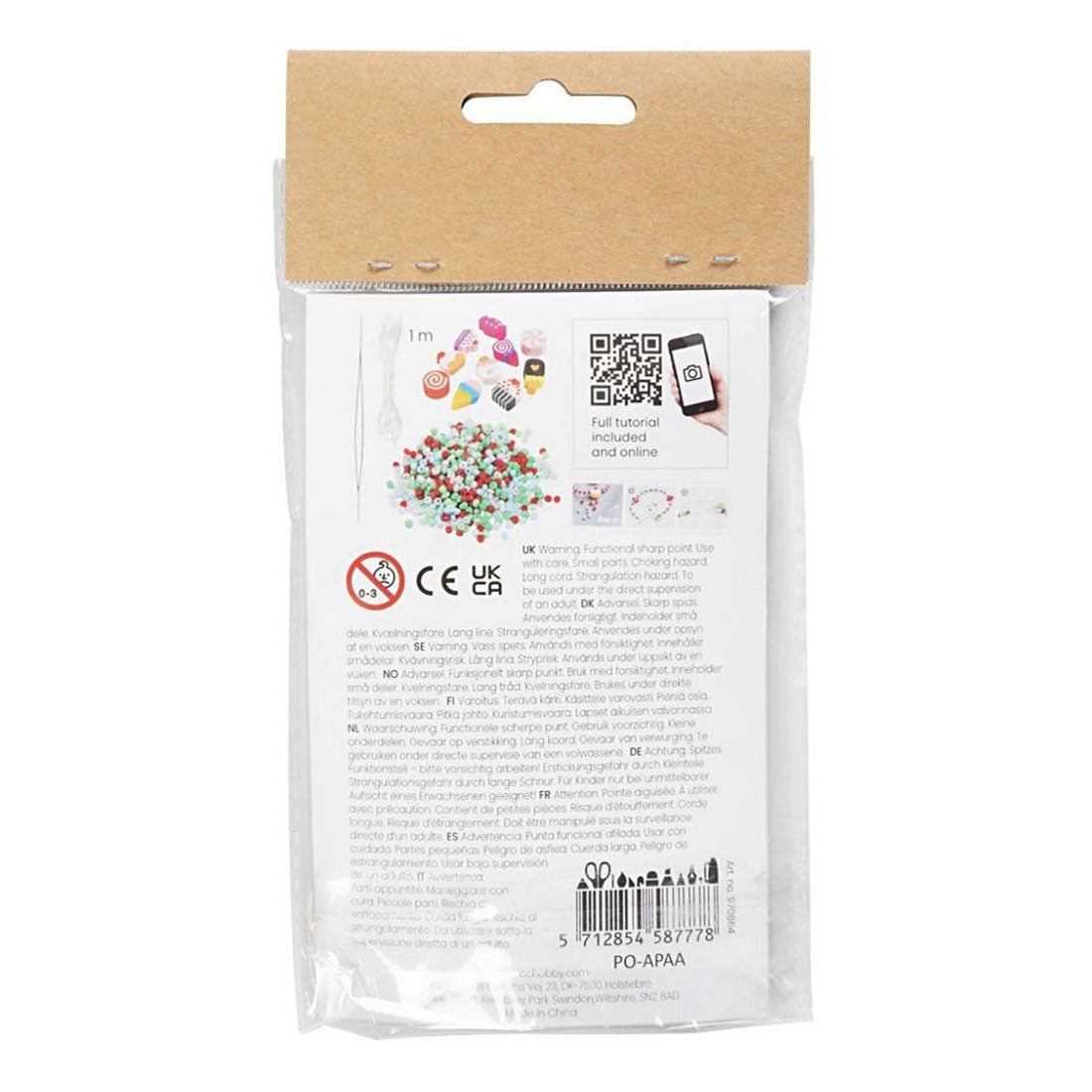 Creativ company http: www.cchobby.nl mini-hobbyset-sieraden-elastische-armband-en-ring-1-doos