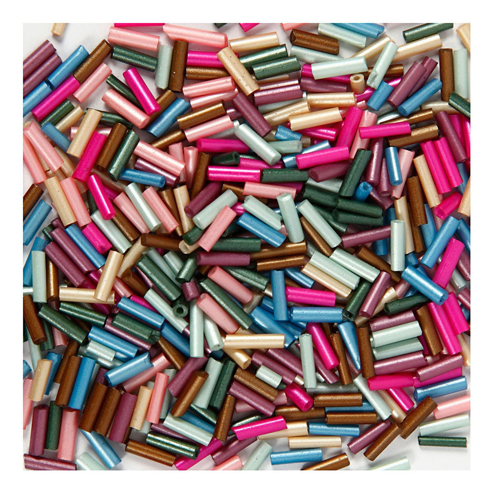 Creativ company https: www.cchobby.nl kralen-mix-l-6-mm-d-1-5-2-mm-gatgrootte-1-mm-metallic-kleuren-130-gr-1-doos