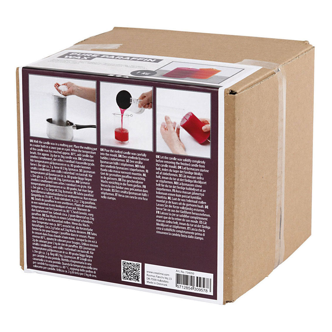 Creativ company http: www.cchobby.nl pure-paraffine-was-1-kg