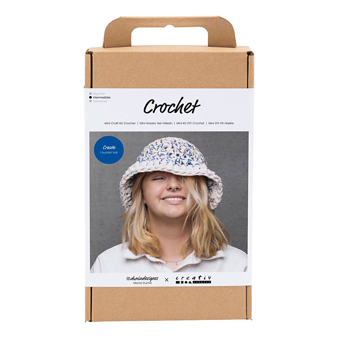 Creativ company hobbyset haken grote zonnehoed