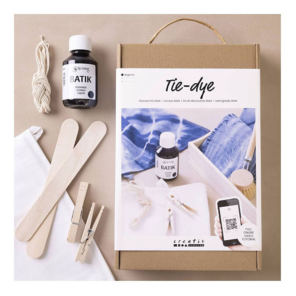Creativ company starter hobbyset batikken tie-dye